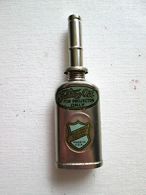 Vintage Bell & Howell Metal Thumb Press Mechanics Pocket Oiler Filmo Oil Can USA • $49.99