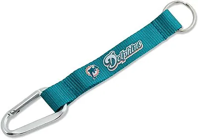 COOL & CLASSY MIAMI DOLPHINS  Carabiner Lanyard Keychain Key Ring NFL • $9.49