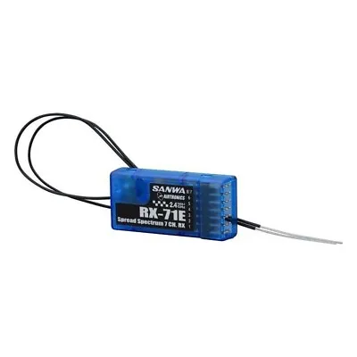 Sanwa Airtronics RX-71E 7-Channel 2.4GHz 4.8V~6.0V Receiver • $61.50