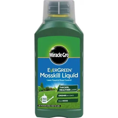 Miracle-Gro Evergreen Mosskill Liquid Lawn Food & Moss Control 1L (119670) • £9.99