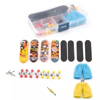 Mini Finger Skateboard DIY Kits Fingerboard Toy Children Adult Finger Board • $17.32