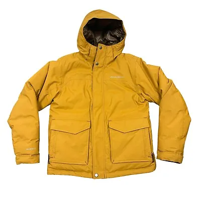 Eddie Bauer WeatherEdge Premium Goose Down Hooded Jacket Parka Men’s Medium • $34.95