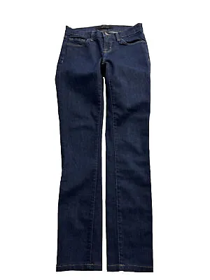 J Brand Skinny Leg Pure Denim Dark Blue Jeans 24 (27x27) Wonderful • $38