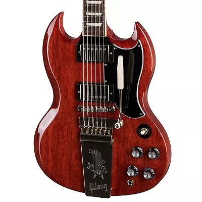 Gibson SG Standard ‘61 Maestro Vibrola Electric Guitar - Vintage Cherry • $2499