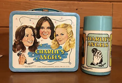 1977 Charlie’s Angels Lunchbox With Thermos • $350