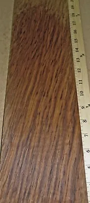 Oak English Brown Tiger Figure Wood Veneer 5  X 91  Raw No Back 1/42  Thick # 20 • $35