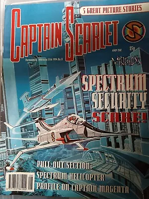 Original Captain Scarlet And The Mysterons Comic Issue 8 Feb 1994 • £5.99