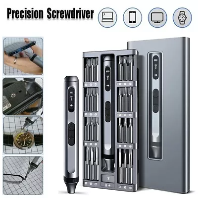 52 In1 Mini Electric Screwdriver Magnetic Rechargeable Precision Screwdriver Set • $29.98