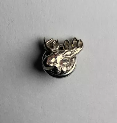 Vintage Sterling Silver Moose Lodge Pin Leavers Screwback Member Lapel Screw • $3.49