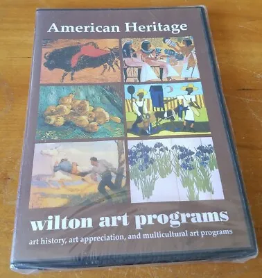 American Heritage (DVD Wilton Art Programs) Educators Video Learning Lesson NEW • $24.99