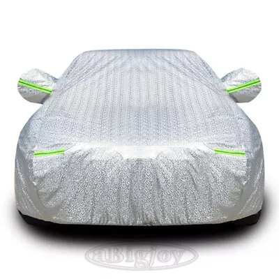 Aluminum Foil Car Covers Sun/Waterproof Custom Fit MERCEDES BENZ All Models 2/2 • $50.70