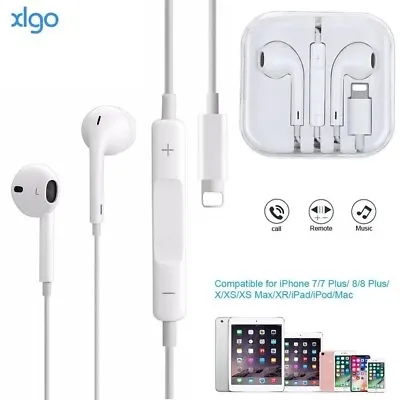 Wired Bluetooth Earphones Compatible For IPhone 7/8/11/12/13/14 Pro/X/XS XR/iPad • $6.95