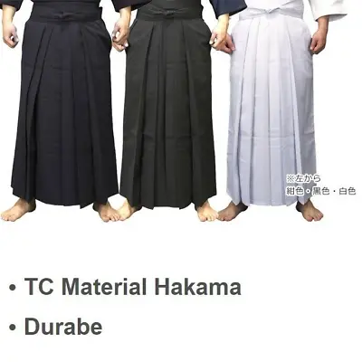 Kendo Iaido Aikido Hapkido Hakama Martial Arts Uniform Kimono Dobok Pants Unisex • $36.24