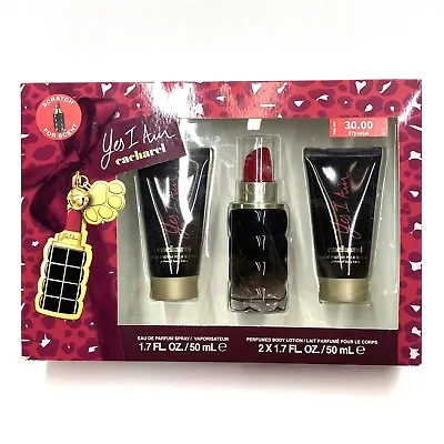 Cacharel Yes I Am Eau De Perfume & Body Lotion Gift Set • $22