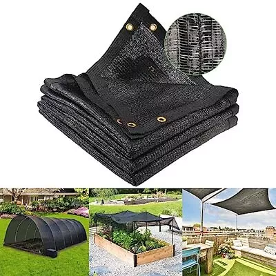 Garden 40% Shade Cloth 10 X 20 Ft Shade Mesh Tarp With Reinforced Brass Grommets • $29.67