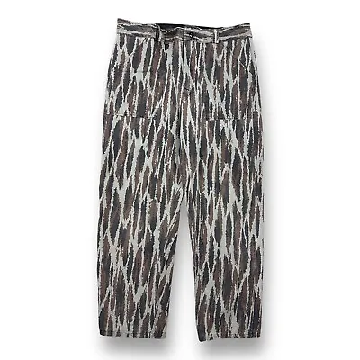 Vintage Camo Hunting Hiking Pants Mens 34x27 Trebark Tiger Stripe Flaw* • $19.99