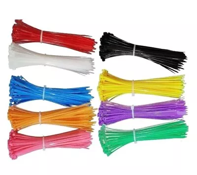 Cable Ties  Zip Ties Long Short Small Thick Thin Long Heavy Duty • £3.80