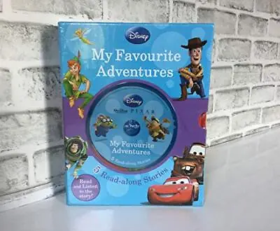 £6.54 • Buy Disney Pixar Adventures 5-Book And Read-along CD Slipcase Set, Very Good Conditi