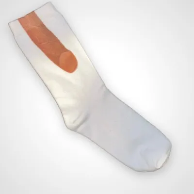 Show Off Penis Socks Men Novelty Joke Funny Ugly Christmas Prank Gift Holiday • $13.80