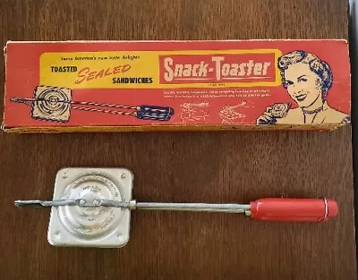 Vintage  Snack-Toaster  Toasted Sealed Sandwich Maker! • $39.99