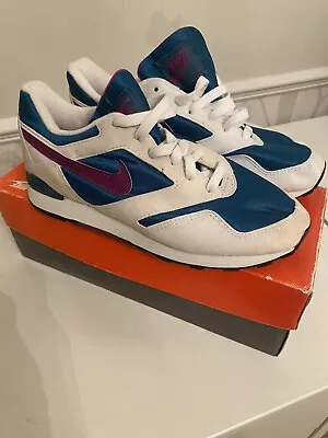 Nike Gauntlet Trainers 1990s Vintage Very Rare New Deadstock UK 6 • £89.99