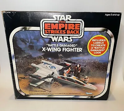 $245 • Buy Star Wars: Empire Stikes Back -  Battle Damaged  X-Wing Fighter - Kenner 1981