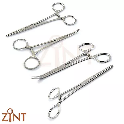 Ortho Kelly & Pean Forceps Straight And Curved Pet Grooming Dog Ear Hair Puller • £10.90