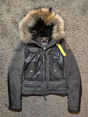 £283.27 • Buy Parajumpers Tiger Bomber (Womens S) Special Skimaster Ski Gobi Jacket Real Fur