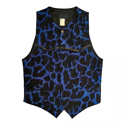 ISTANTE By Gianni Versace Vest Giraffe Print • $300