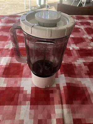 Kenwood Chef A700 Series Blender/Liquidizer White With Smoked Plastic Finish • $25