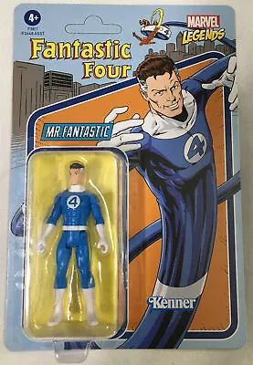 Hasbro Marvel Legends Retro Collection MR. FANTASTIC 3.75  Figure New & Sealed • $0.99