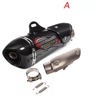 For Suzuki 2012-2022 GSXR1000 Slip On Mid Exhaust Link Pipe 51mm Muffler System • $304.57