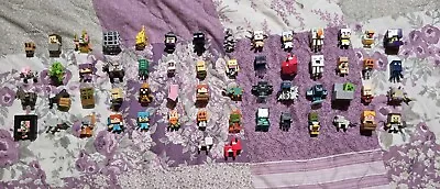 Minecraft Mini Figures Set Of 58 + Nether Display Case | Used | Good Condition • $69.99