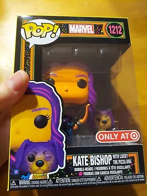 $18.41 • Buy Funko Pop Kate Bishop W/Lucky Pizza Dog #1212 Blacklight TARGET EXCLUSIVE READ
