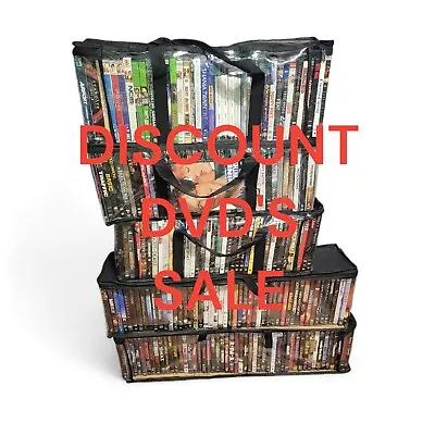 Dvds Discount ($99¢ - 4.00 ) Bundle Savings! Great Clean Titles • $1.85