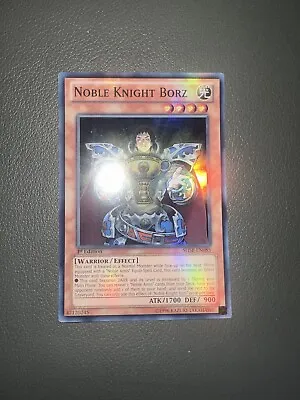 Yugioh Noble Knight Borz - SHSP-EN085 - Super Rare - 1st Ed • £0.99