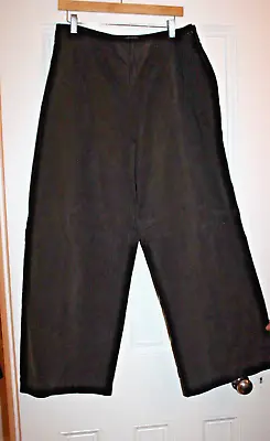 £25 • Buy OSKA Fabulous Wide Leg Soft Cotton Moleskin Trousers Size V - 36 - 38 W