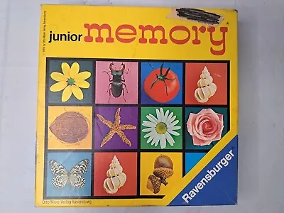 Ravensburger Junior Memory 1969 Vintage Game • $12.99