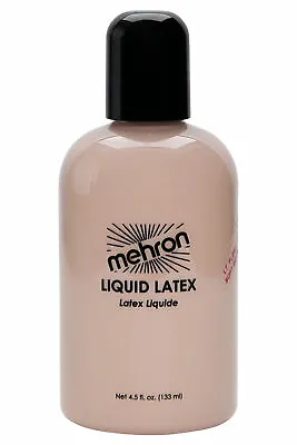 Liquid Latex Light Flesh Costume Makeup Mehron  Size: 9 OZ • $21.75