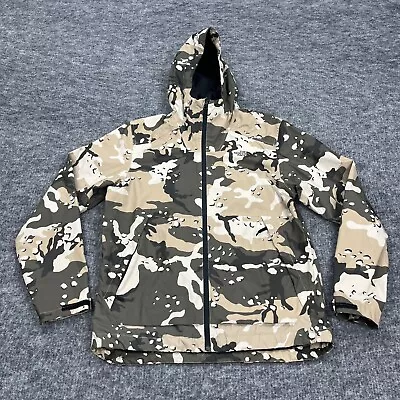 The North Face Jacket Mens Large Camouflage Military Hunting DryVent Rain Coat • $104.88