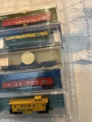 N Gauge Lot (5) Freight Cars. MA • $51.25