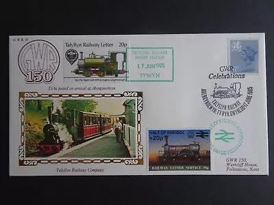 £1.30 • Buy G.W.R 18 GWR 150 Benham Silk Railway First Day Cover