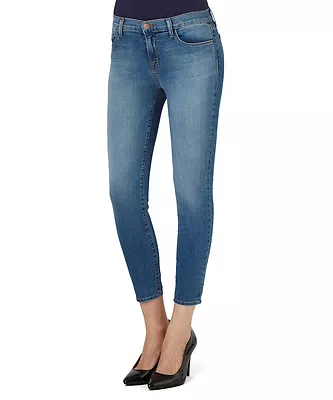 New $178 J BRAND 835 DYNAMIC MIDRISE SKINNY STRETCH DENIM CROP CAPRI JEANS 22 • $44.49