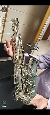 Cannonball Silver Big Bell Stone Series Alto Saxophone  • $1800