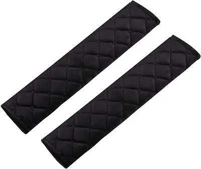 URAQT Car Seat Belt Pads 2 Pack Harness Pads Pram Strap Covers Backpack Shoul • £6.08