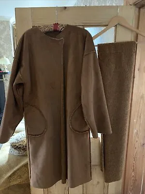 Hope By Nayna Macintosh Coat And Scarf BNWT Reversible • £59