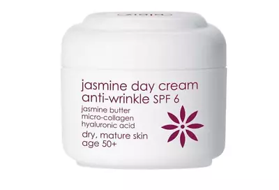 ZIAJA JASMINE ANTY-WRINKLE DAY FACE CREAM 50+ Hyaluronic Acid Calcium • £3.99