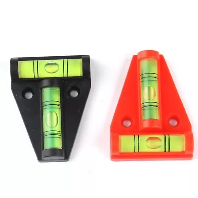 2x MINI 2 WAY SPIRIT LEVEL CARAVAN MOTORHOME LEVELLER SNOOKER POOL TABLE SURFACE • £3.36