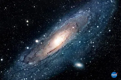 ANDROMEDA GALAXY Poster LIGHTS STARS Outer Space COLORS Sky NEW 20x30 - VY2 • $9.99