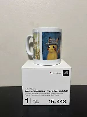 Pokemon Center  X Van Gogh Museum Inspired Paintings Museum Coffee Mug • $49.99